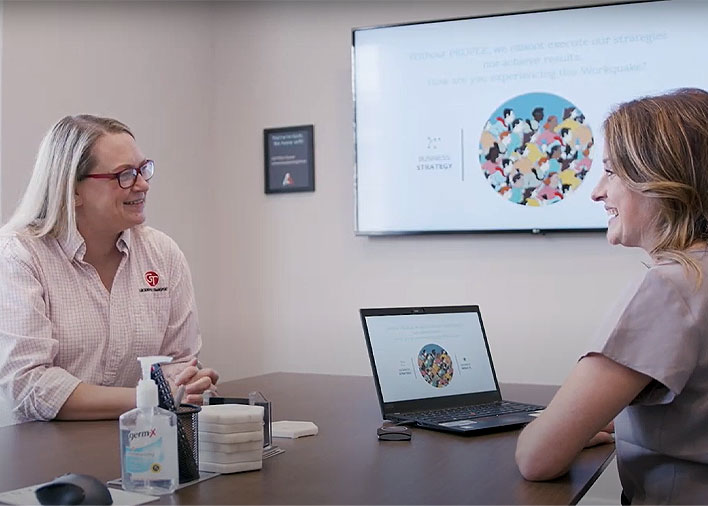 Groendyke Transport client testimonial meeting at ADVISA, a leader and culture development consultancy in Carmel Indiana, north of Indianapolis